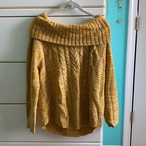 Yellow Knit Sweater